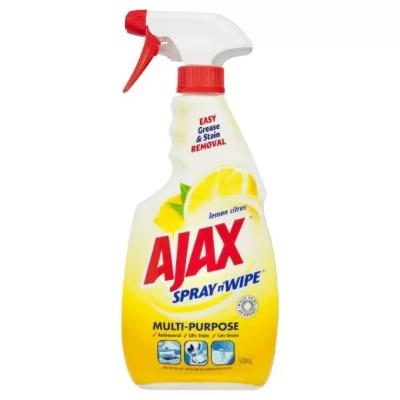 AJAX SPRAY & WIPE LEMON CITRUS 500ML