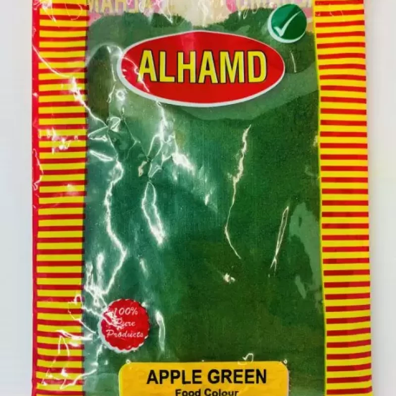 ALHAMD APPLE GREEN FOOD COLOUR 50gm