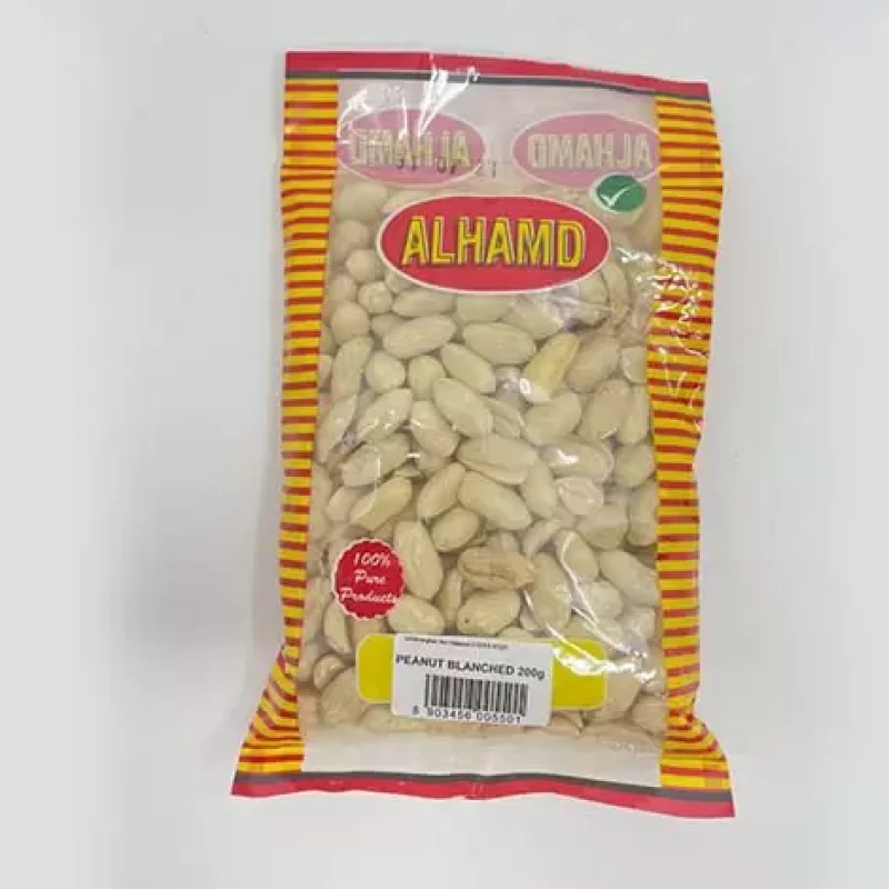 ALHAMD PEANUT BLANCHED 200GM