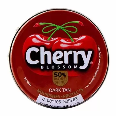 CHERRY BLOSSOM DARK TAN SHOE POLISH