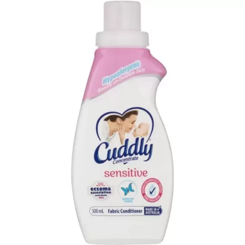 CUDDLY SAFT AND SENSITIVE FABRIC CONDITIONER 500ML