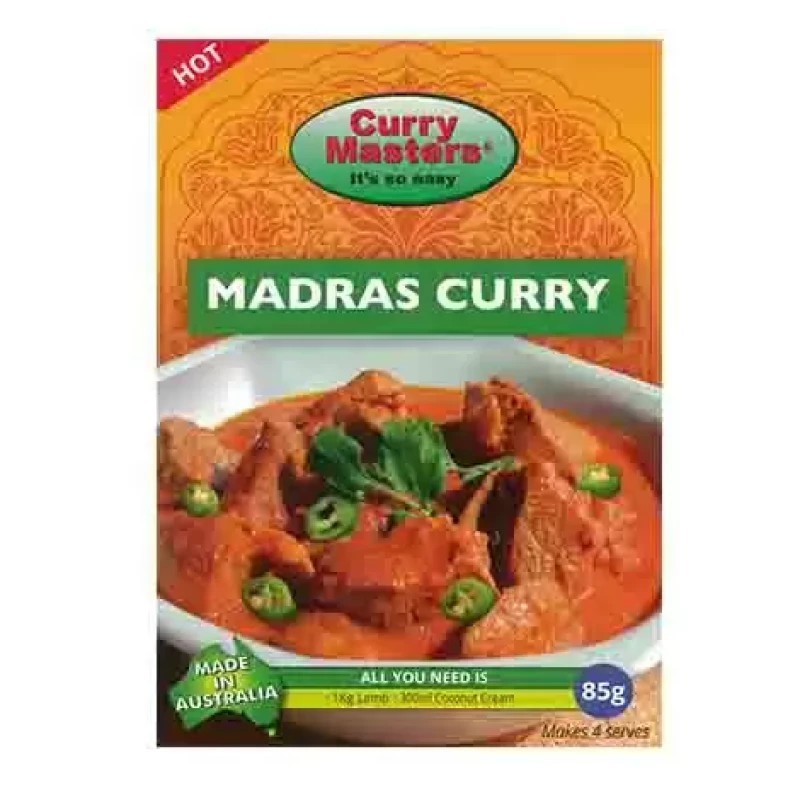 CURRY MASTERS MADRAS CURRY 85gm