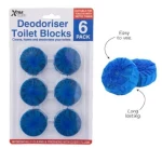 DEODORISER TOILET BLOCKS 6PCS