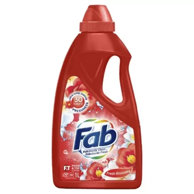 FAB LAUNDRY LIQUID SUNSHINE FRESH 1L