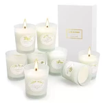 HOME MASTER CANDLES VANILLA SCENTED 8PCS