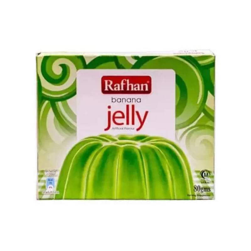 RAFHAN BANANA JELLY 80GM