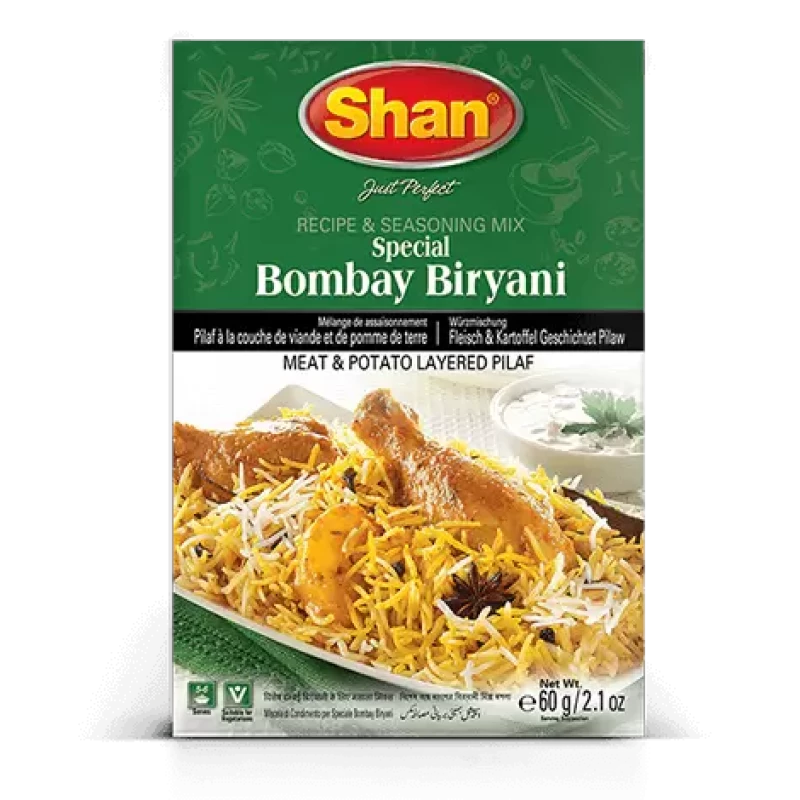SHAN BOMBAY BIRYANI MASALA 60GM