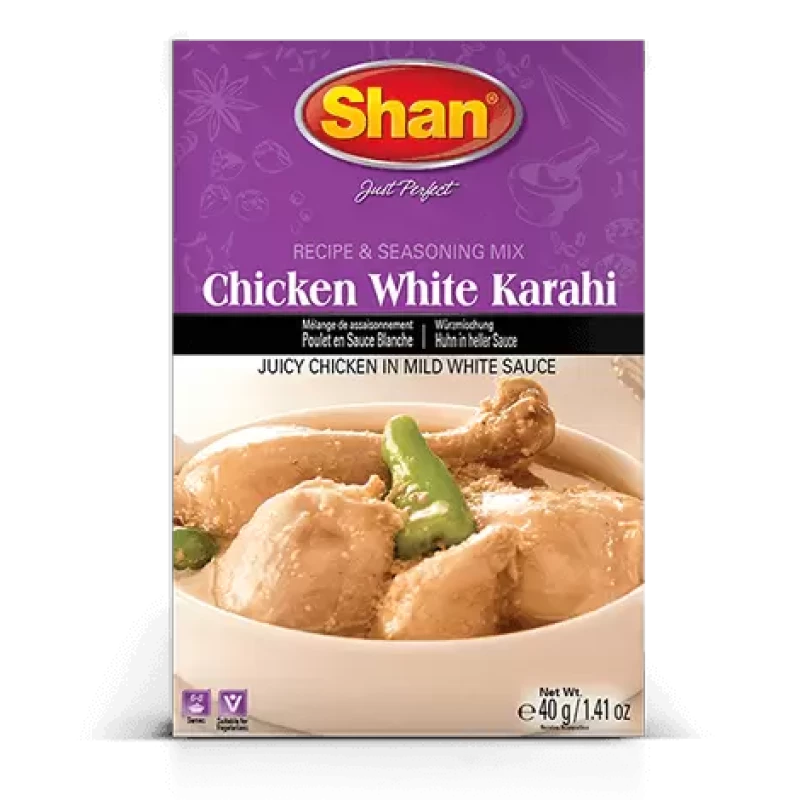 SHAN WHITE KARAHI MIX 40gm